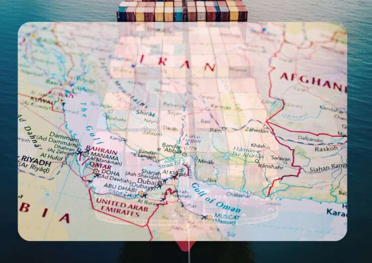 Estrecho de Ormuz en 2026: impacto real sobre el transporte marítimo y las tarifas de contenedores